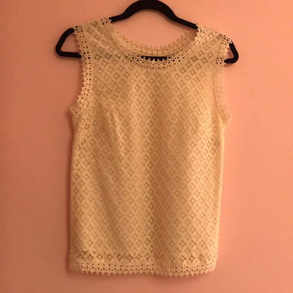 Lace tank top